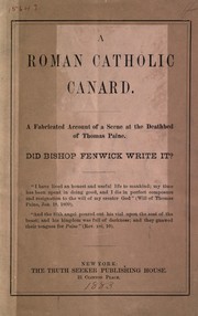 A Roman Catholic canard