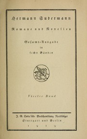 Cover of: Romance und Novellen: Gesamt-Ausgabe