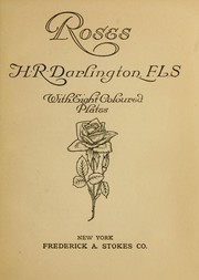 Cover of: Roses by H. R. Darlington