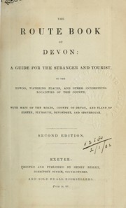 Cover of: The route book of Devon by 