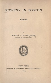 Cover of: Roweny in Boston, a novel