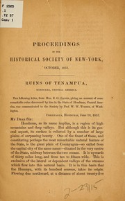 Cover of: Ruins of Tenampua, Honduras, Central America. by Hiram Bingham