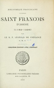Cover of: Saint François d'Assise (1182-1226)