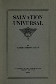 Cover of: Salvation universal