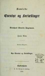 Cover of: Samlede eventyr og fortœllinger