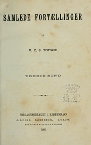 Cover of: Samlede fortællinger