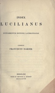 Cover of: Saturarum by Gaius Lucilius