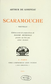 Cover of: Scaramouche: nouvelle