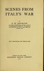 Cover of: Scenes from Italy's war