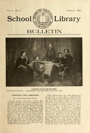 Cover of: School library bulletin