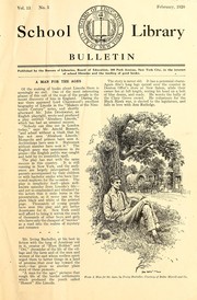 Cover of: School library bulletin