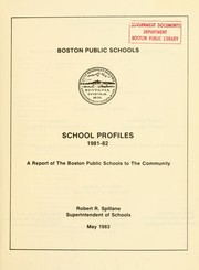 School profiles by Boston Public Schools