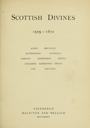 Scottish divines 1505-1872