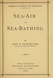 Cover of: Sea-air and sea-bathing