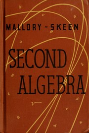 Cover of: Second algebra