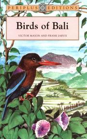 Cover of: Birds of Bali | Victor Mason