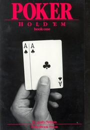 Cover of: Poker - Hold 'Em: Book One