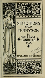 Cover of: Selections from Tennyson