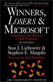 Cover of: Winners, Losers & Microsoft by Stan J. Liebowitz, Stephen E. Margolis