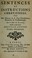 Cover of: Sentences et instructions chrêtiennes tirées des oeuvres de S. Jean Chrysostome, Patriarche de Constantinople ; divisees en deux tomes