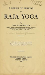 Cover of: A series of lessons in Raja yoga.