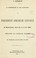 Cover of: A sermon in commemoration of the assassination of President Abraham Lincoln, at Washington, April the 14, A.D. 1865