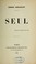 Cover of: Seul