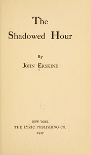 Cover of: The shadowed hour