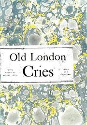 Cover of: Old London Street Cries by Andrew White Tuer