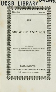 Cover of: The Show of animals