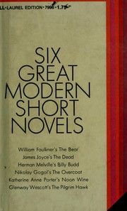 Cover of: Six great modern short novels. by 