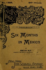 Cover of: Six months in Mexico