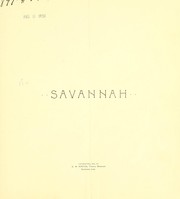 A sketch of Savannah, historical and topographical