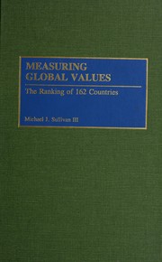 Cover of: Measuring global values by Michael J. Sullivan