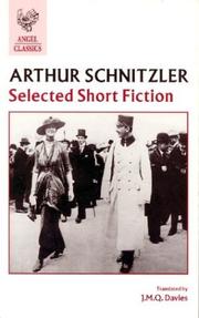 Cover of: Selected short fiction by Arthur Schnitzler