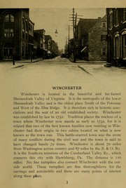 Cover of: Some points of interest in and near historic Winchester, Virginia ...