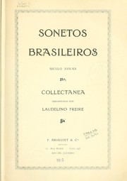 Cover of: Sonetos brasileiros by Laudelino de Oliveira Freire