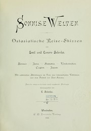 Cover of: Sonnige Welten: Ostasiatische Reiseskizzen