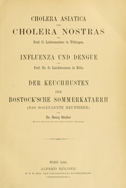 Cover of: Specielle Pathologie und Therapie