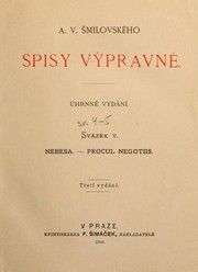 Cover of: Spisy výpravné: úhrnné vydání