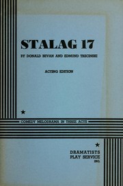 Cover of: Stalag 17 by Donald Bevan