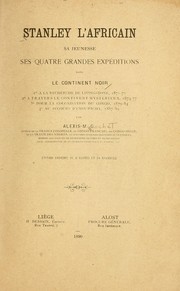 Cover of: Stanley l'africain by Alexis Marie Gochet