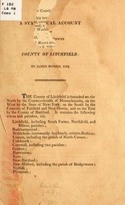 A statistical account of several towns in the county of Litchfield by Morris, James