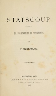 Cover of: Statscoup: til forstaaelse af situationen