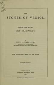 Cover of: The stones of Venice