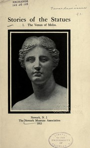 Cover of: Stories of the statues by Newark Museum Association