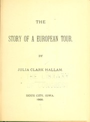 Cover of: The story of a European tour