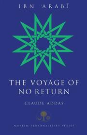 Cover of: Ibn 'Arabi: The Voyage of No Return (Muslim Personalities Series)