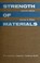 Cover of: Strength of materials.