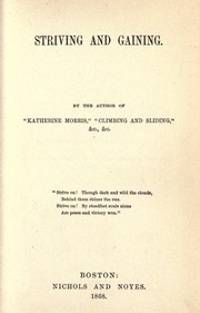 Cover of: Striving and gaining by Frances West Atherton Pike